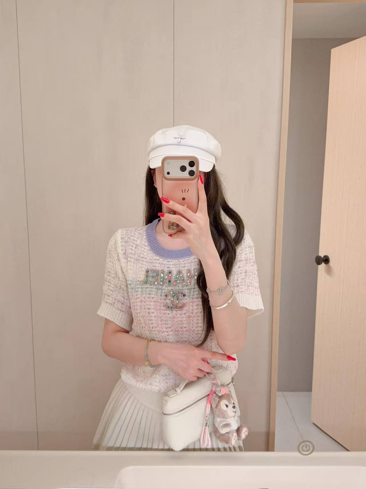 CHANE1 カラフルレターセーター【50％割引+送料無料】