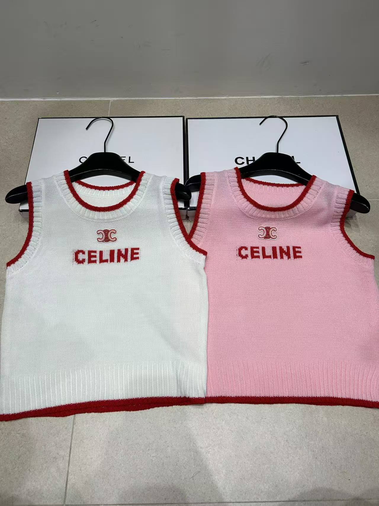 CEL1NE 凱旋門レターウールベスト【50％割引+送料無料】