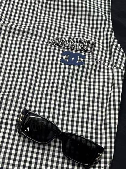 CHANE1 ダブルC 千鳥格子ベスト【50％割引+送料無料】