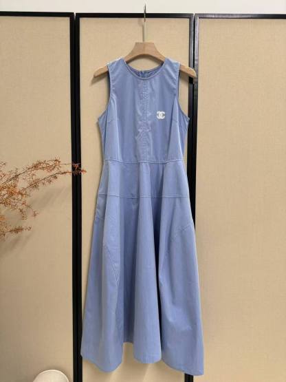 CHANE1 シンプルダブルCベストドレス【50％割引+送料無料】