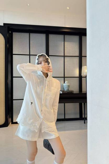 DIOR CD Bee フード付きシャツ【50％割引+送料無料】