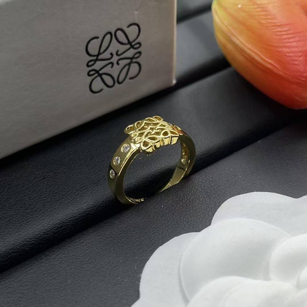 L0WEW 透かし彫りリング【50％割引+送料無料】