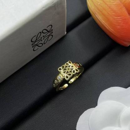 L0WEW 透かし彫りリング【50％割引+送料無料】