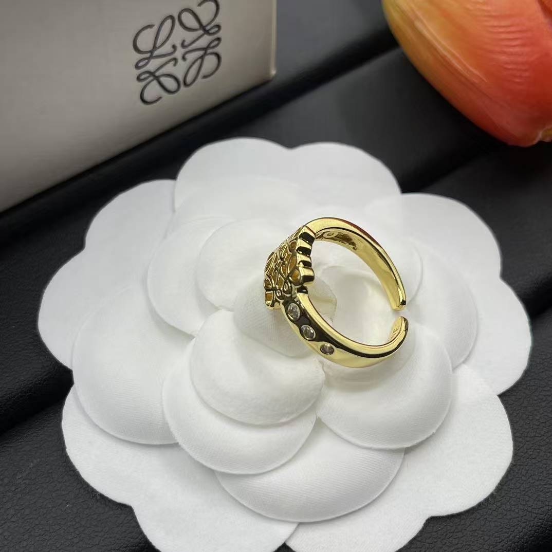 L0WEW 透かし彫りリング【50％割引+送料無料】