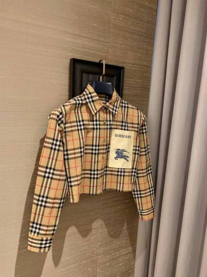 BUR8ERRY チェック柄ウォーホースシャツ【50％割引+送料無料】