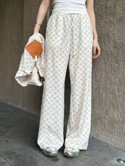 LVプリント シャツ＆トラウザーズ 2ピースセット【50％割引+送料無料】