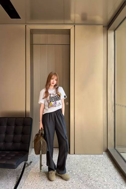 LV カラフルレターTシャツ【50％割引+送料無料】