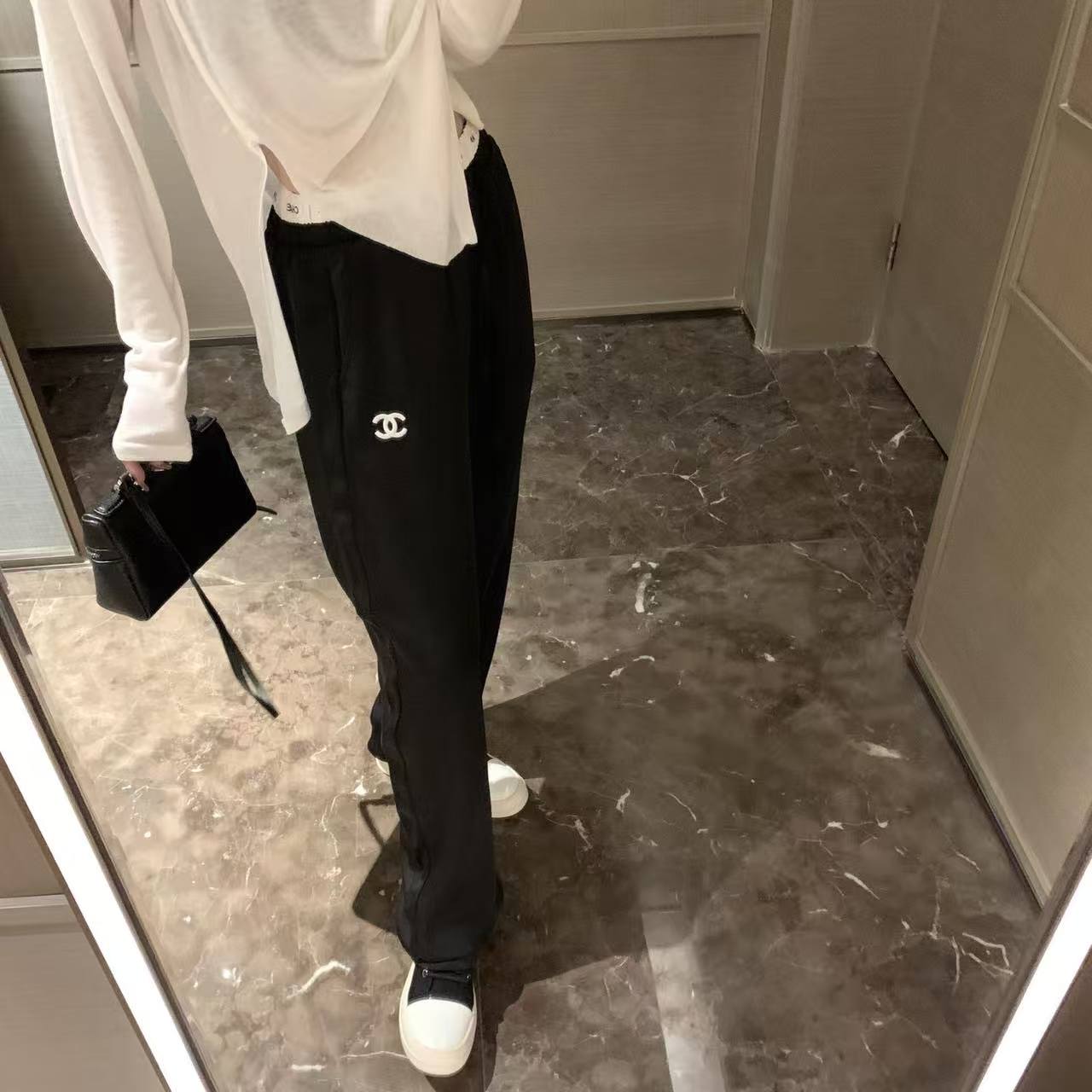 CHANE1 ダブルC カジュアルパンツ【50％割引+送料無料】