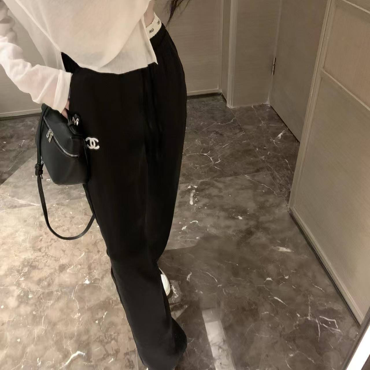 CHANE1 ダブルC カジュアルパンツ【50％割引+送料無料】