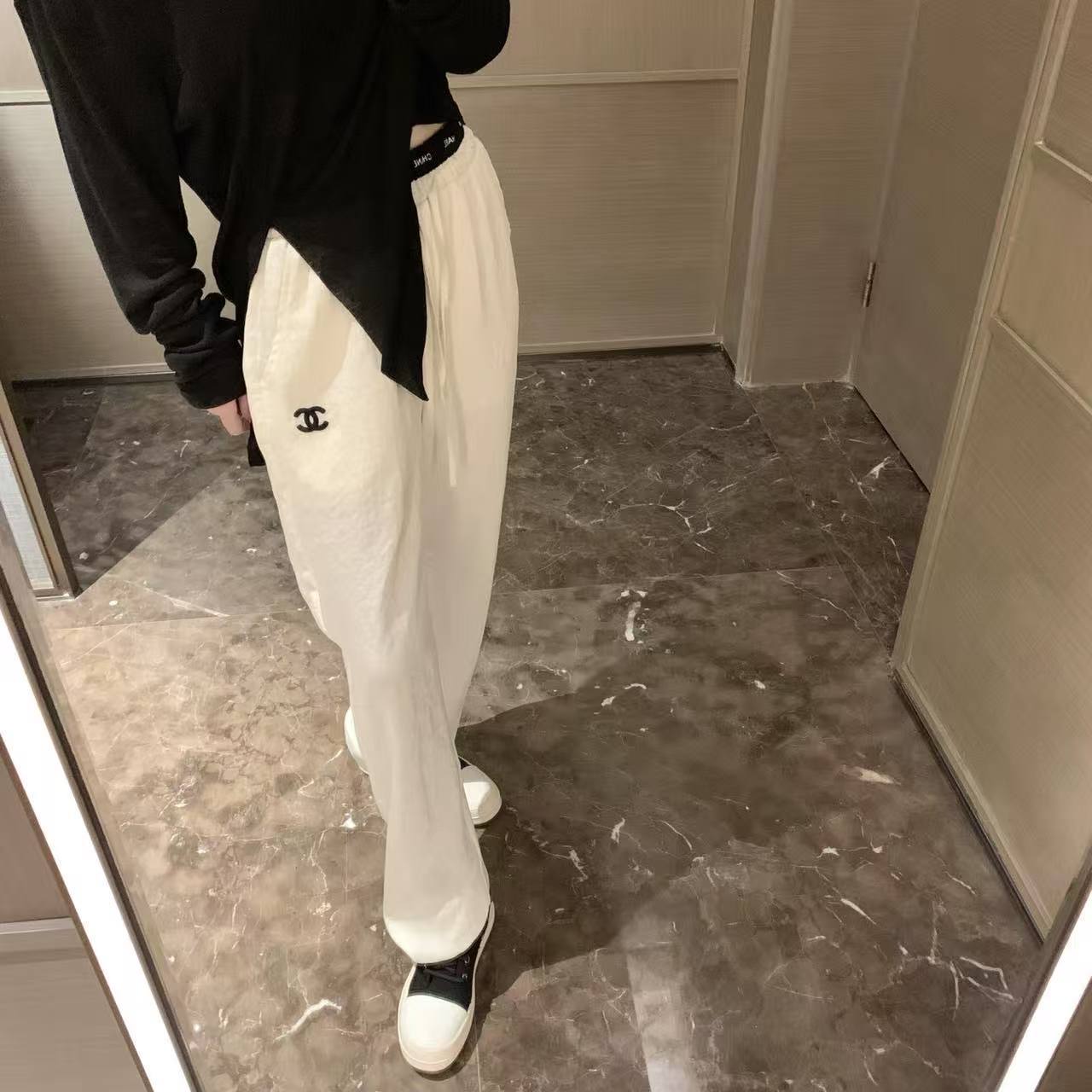 CHANE1 ダブルC カジュアルパンツ【50％割引+送料無料】