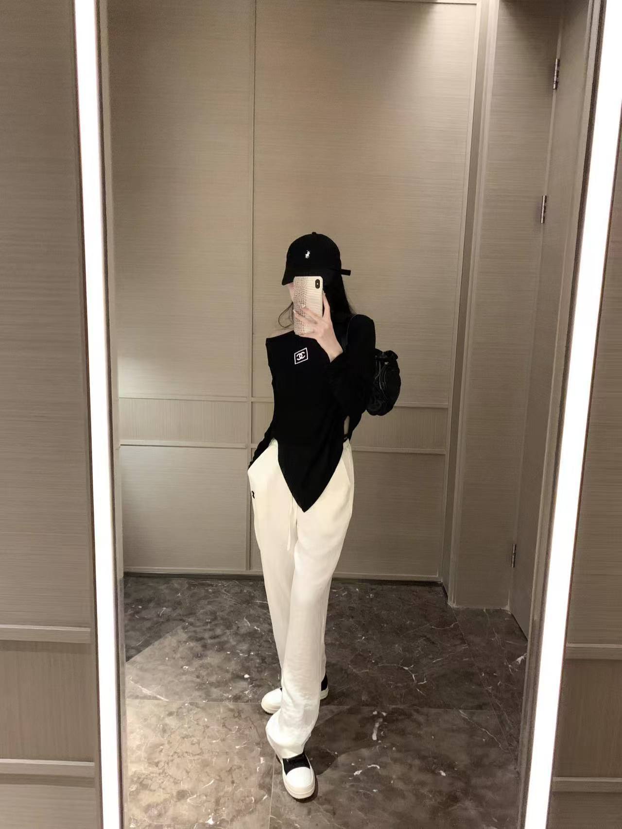 CHANE1 ダブルC カジュアルパンツ【50％割引+送料無料】