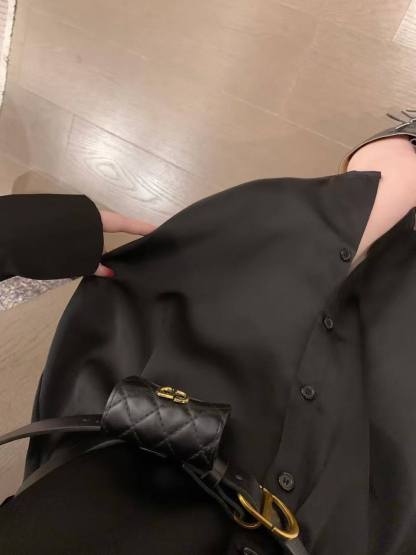 DIOR ウエストバッグ付きシャツドレス【50％割引+送料無料】