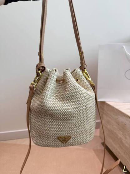 PR4DA ウーブンバケットバッグ【50％割引+送料無料】