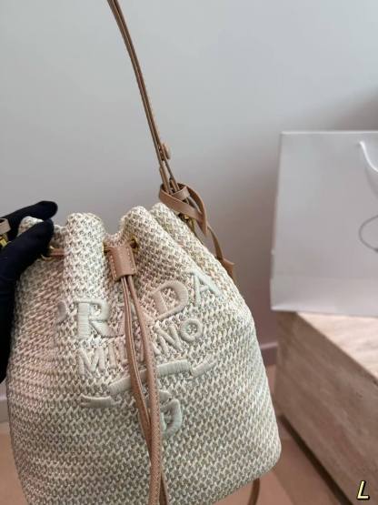 PR4DA ウーブンバケットバッグ【50％割引+送料無料】