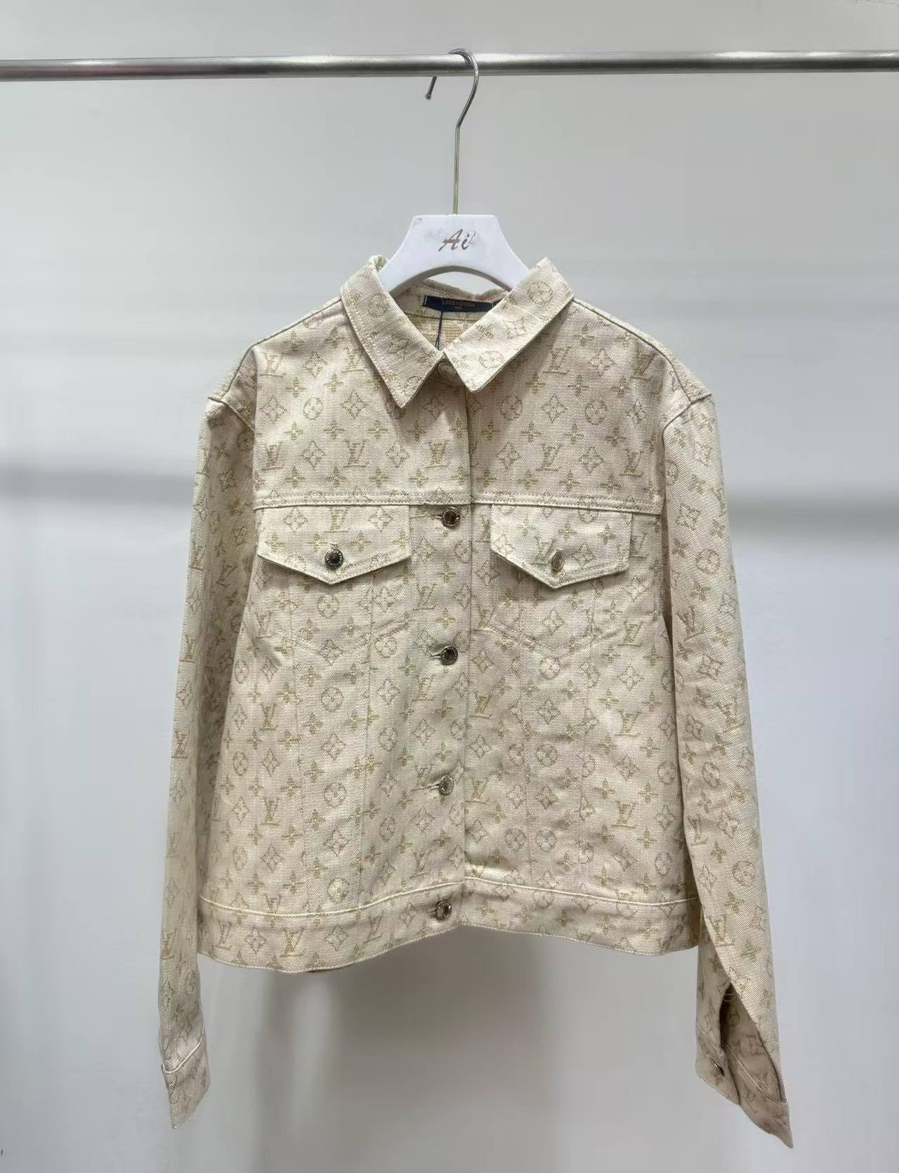 LV ジャカードデニムジャケット【50％割引+送料無料】