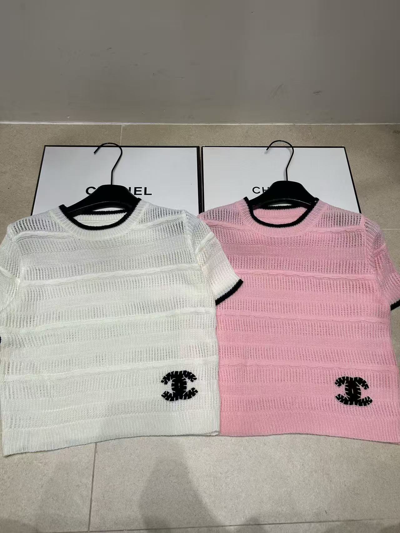 CHANE1 ダブルC ウールセーター【50％割引+送料無料】