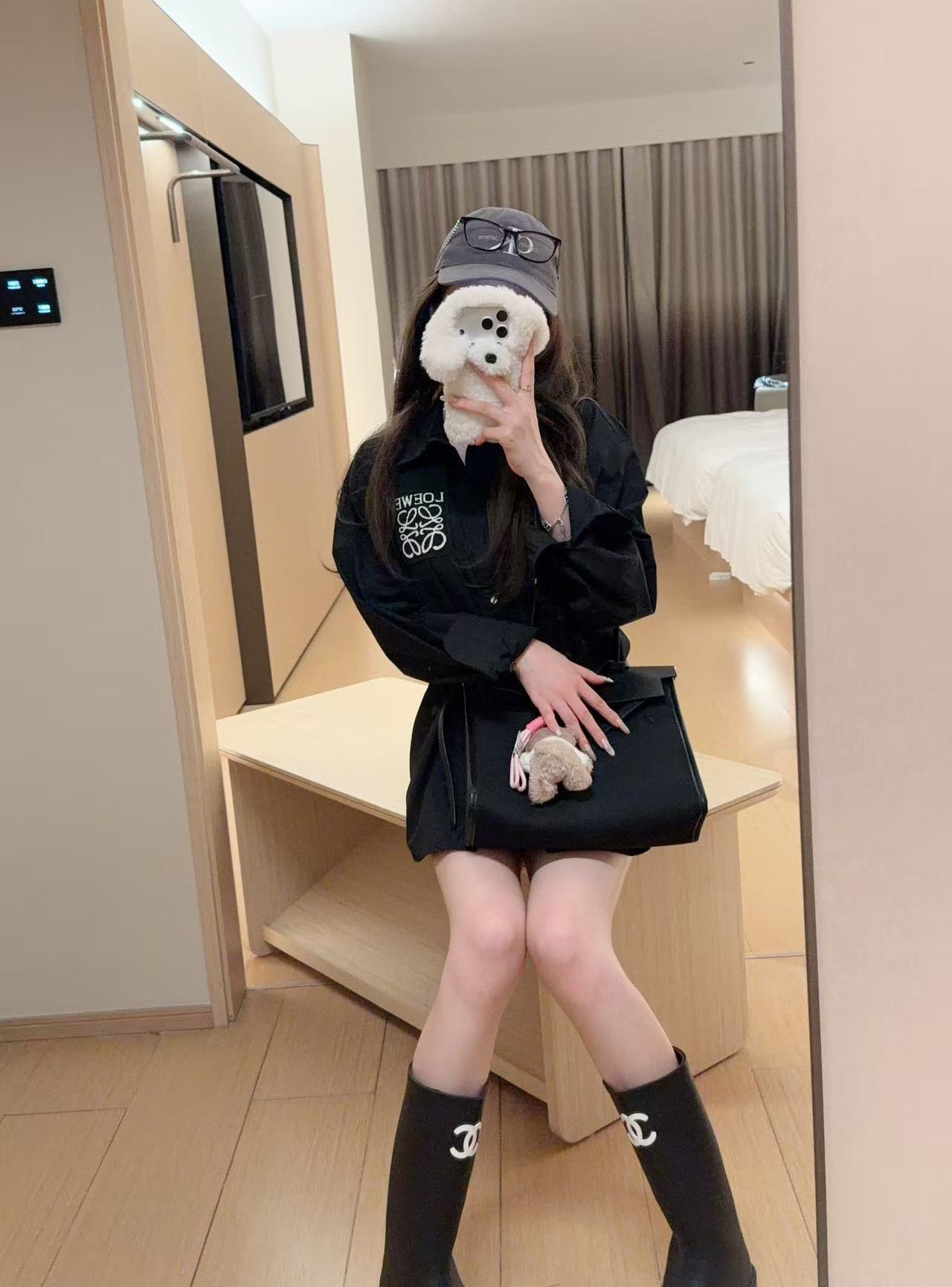 L0WEW 刺繍ロゴシャツ【50％割引+送料無料】