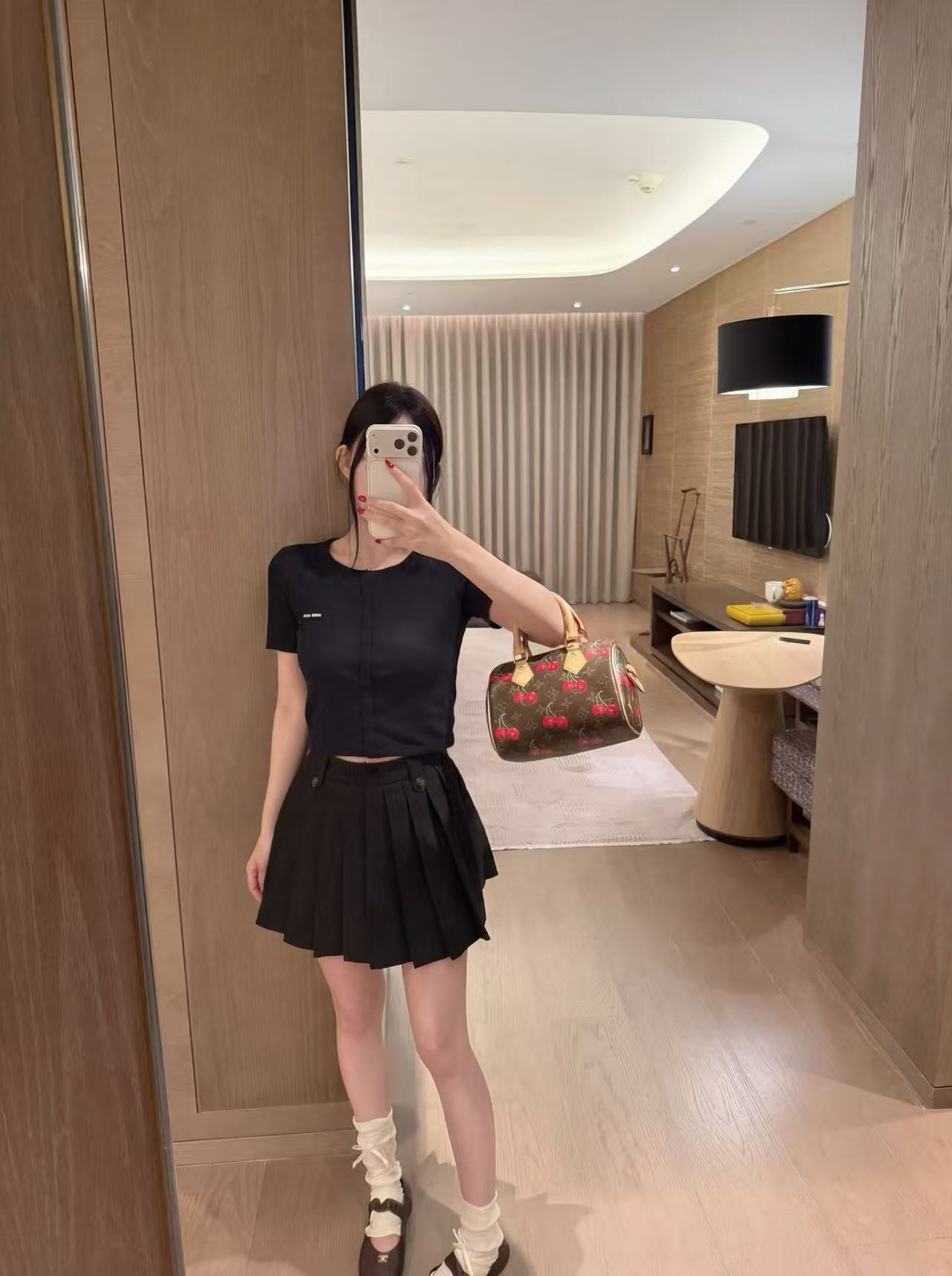 M1UM1U シンプルなTシャツ＋スカートのツーピースセット【50％割引+送料無料】