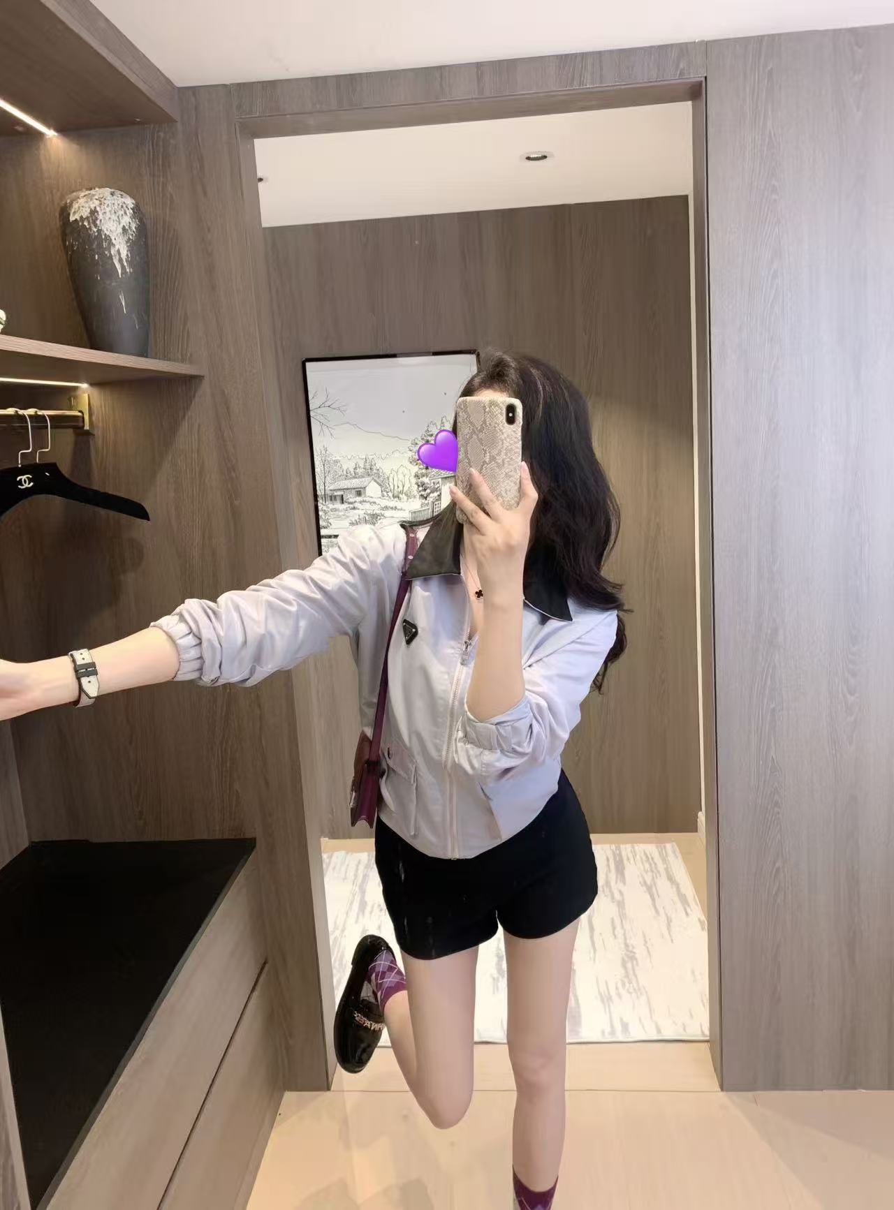 PR4DA トライアングルロゴ ジップジャケット【50％割引+送料無料】