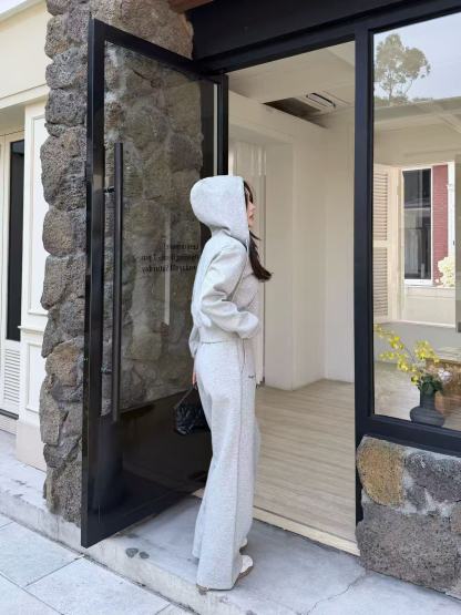 DI0Rジッパー付きジャケット＋パンツのツーピースセット【50％割引+送料無料】