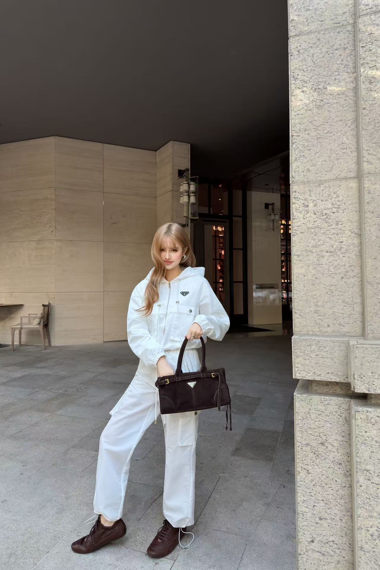 PR4DA ジップアップジャケット＋パンツ ツーピースセット【50％割引+送料無料】