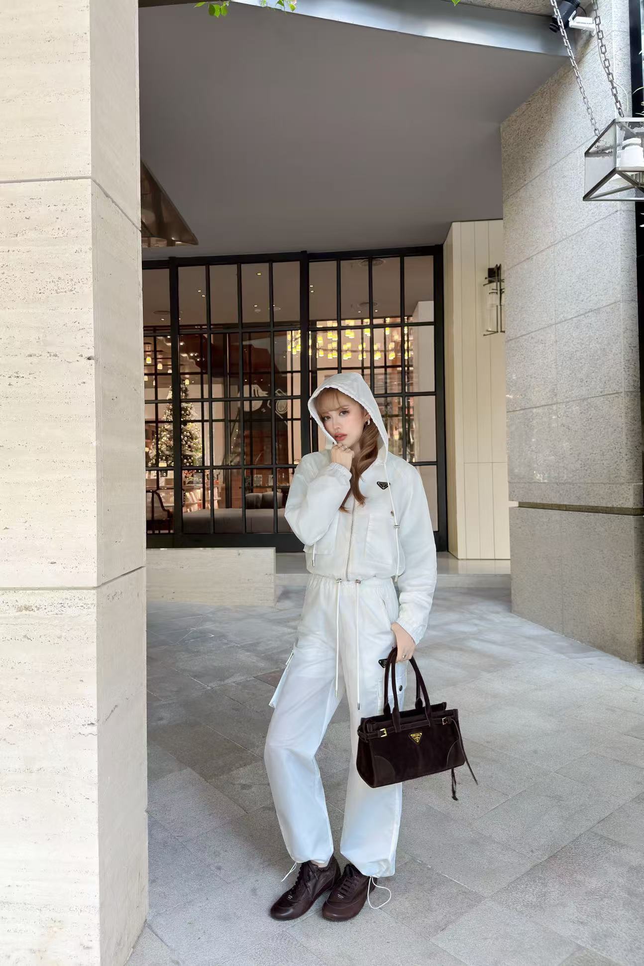 PR4DA ジップアップジャケット＋パンツ ツーピースセット【50％割引+送料無料】