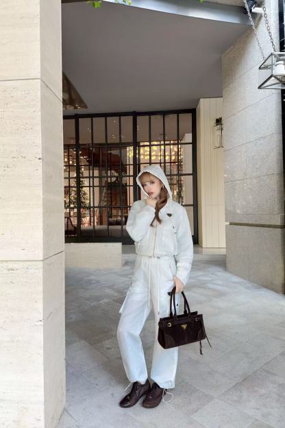 PR4DA ジップアップジャケット＋パンツ ツーピースセット【50％割引+送料無料】