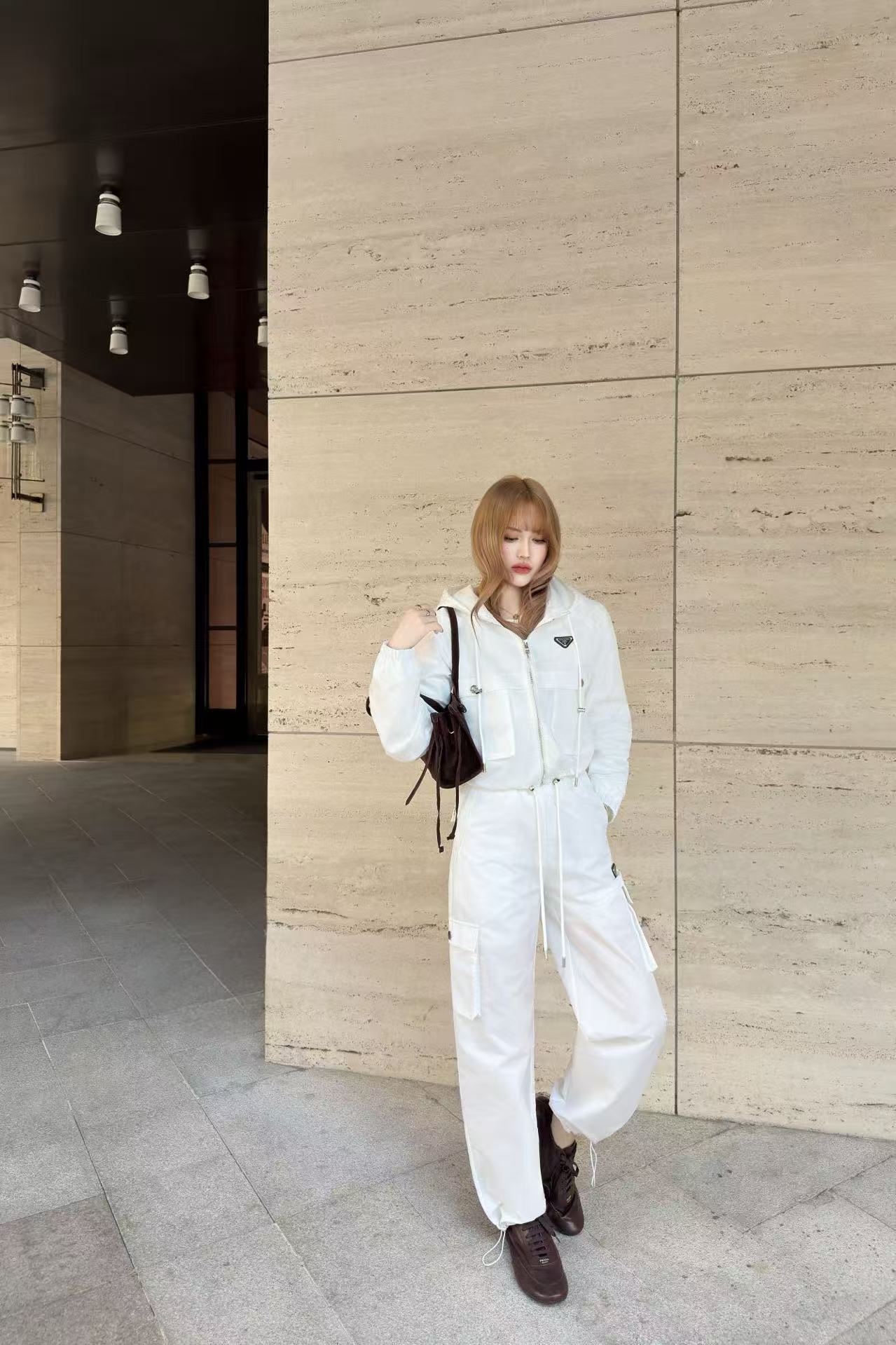 PR4DA ジップアップジャケット＋パンツ ツーピースセット【50％割引+送料無料】