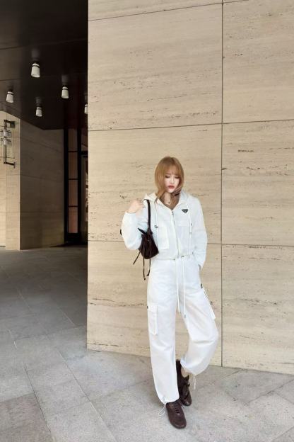 PR4DA ジップアップジャケット＋パンツ ツーピースセット【50％割引+送料無料】