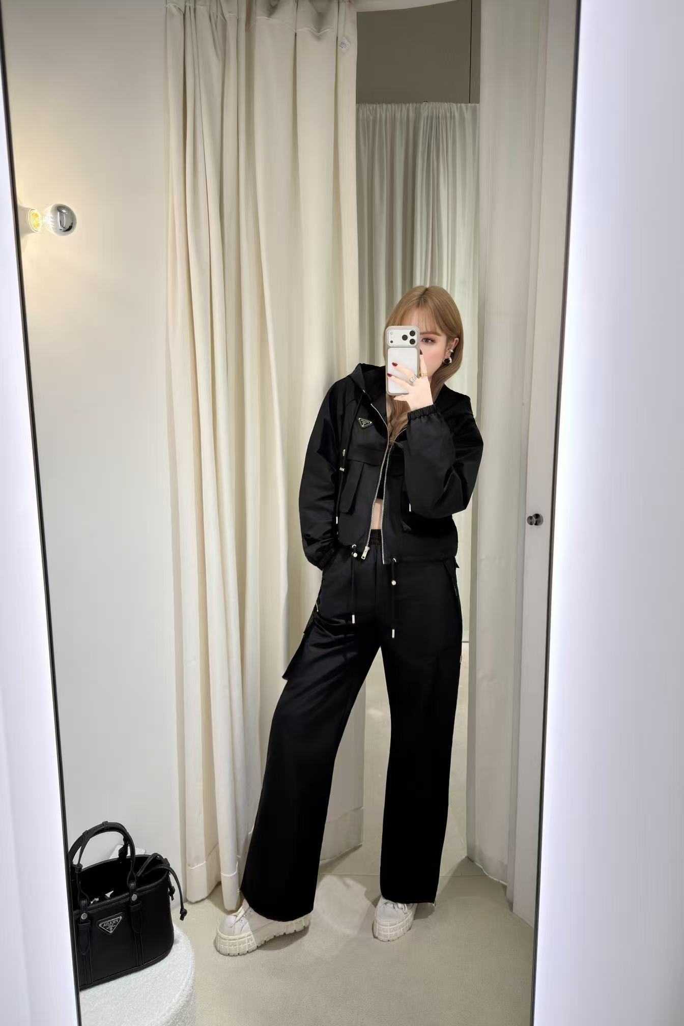 PR4DA ジップアップジャケット＋パンツ ツーピースセット【50％割引+送料無料】