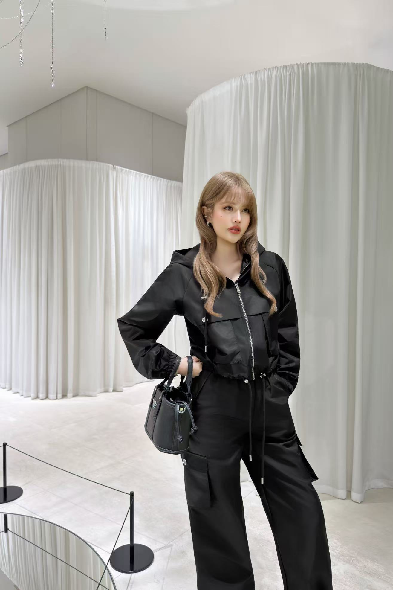 PR4DA ジップアップジャケット＋パンツ ツーピースセット【50％割引+送料無料】