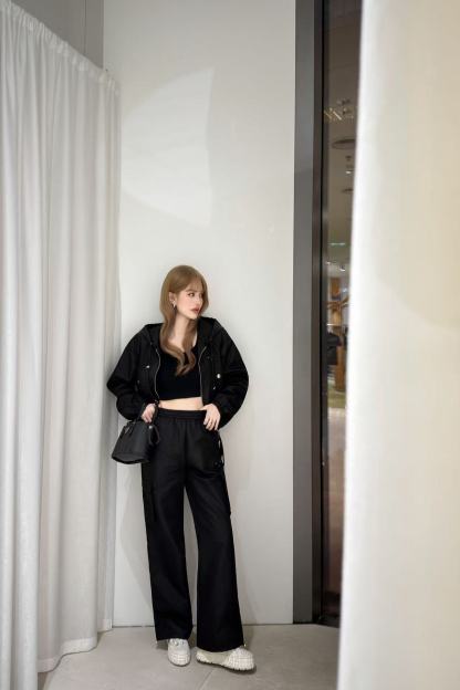 PR4DA ジップアップジャケット＋パンツ ツーピースセット【50％割引+送料無料】