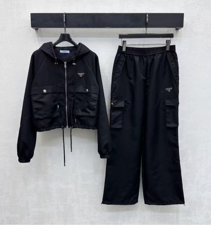 PR4DA ジップアップジャケット＋パンツ ツーピースセット【50％割引+送料無料】