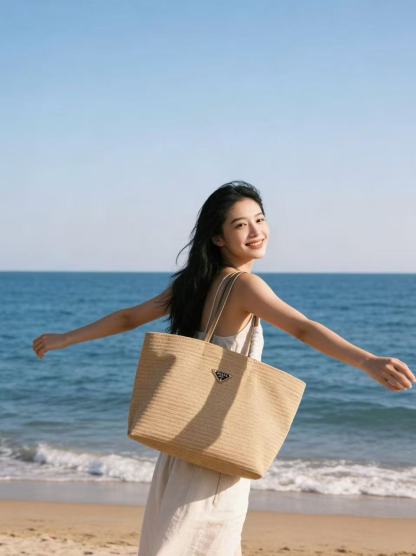 PR4DA ストローショッピングバッグ【50％割引+送料無料】