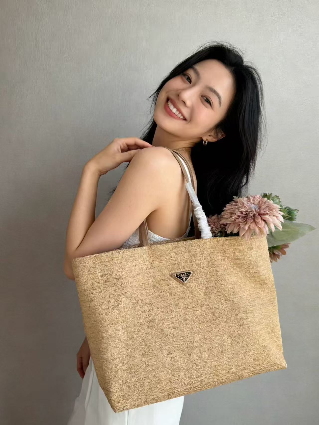 PR4DA ストローショッピングバッグ【50％割引+送料無料】