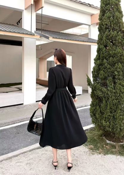 LV四つ葉のクローバー柄の長袖ワンピース【50％割引+送料無料】