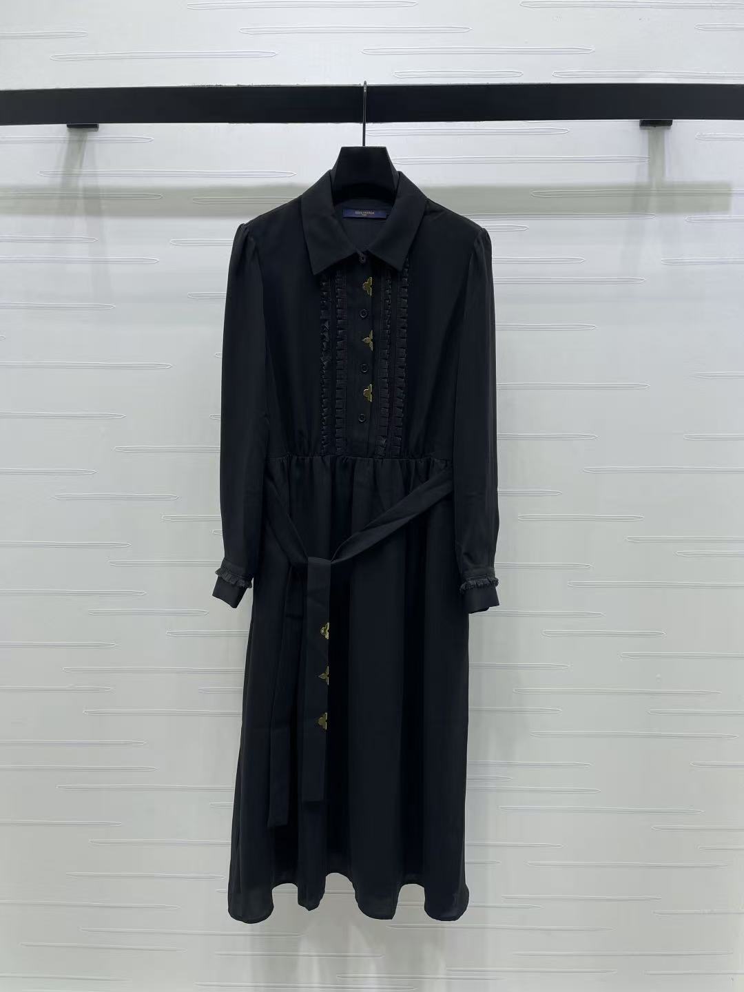 LV四つ葉のクローバー柄の長袖ワンピース【50％割引+送料無料】