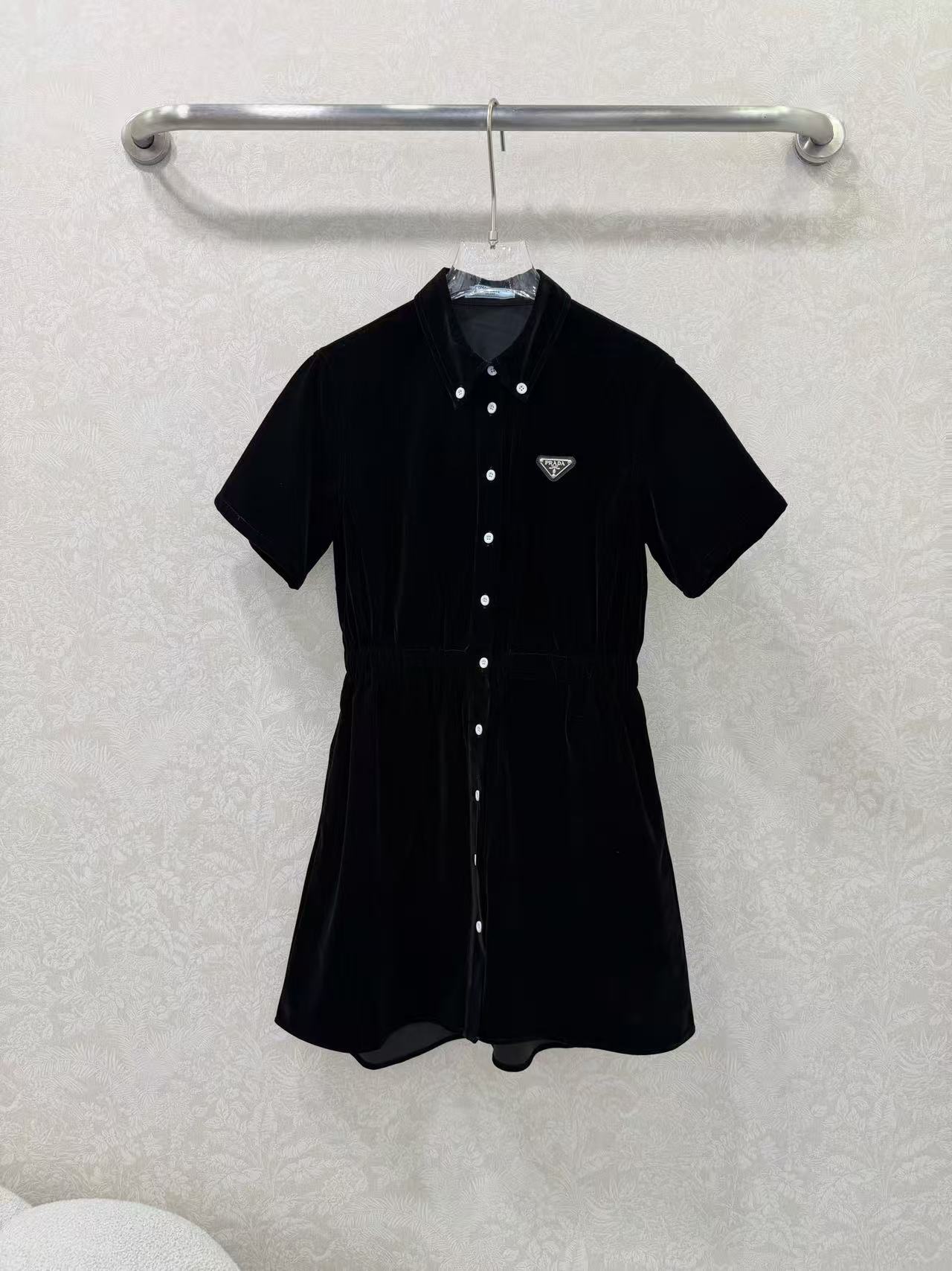 PR4DA ベルベット半袖ドレス【50％割引+送料無料】
