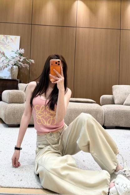 L0WEW ドローストリング付きストレートレッグカジュアルパンツ【50％割引+送料無料】