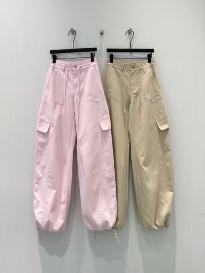 L0WEW ドローストリング付きストレートレッグカジュアルパンツ【50％割引+送料無料】