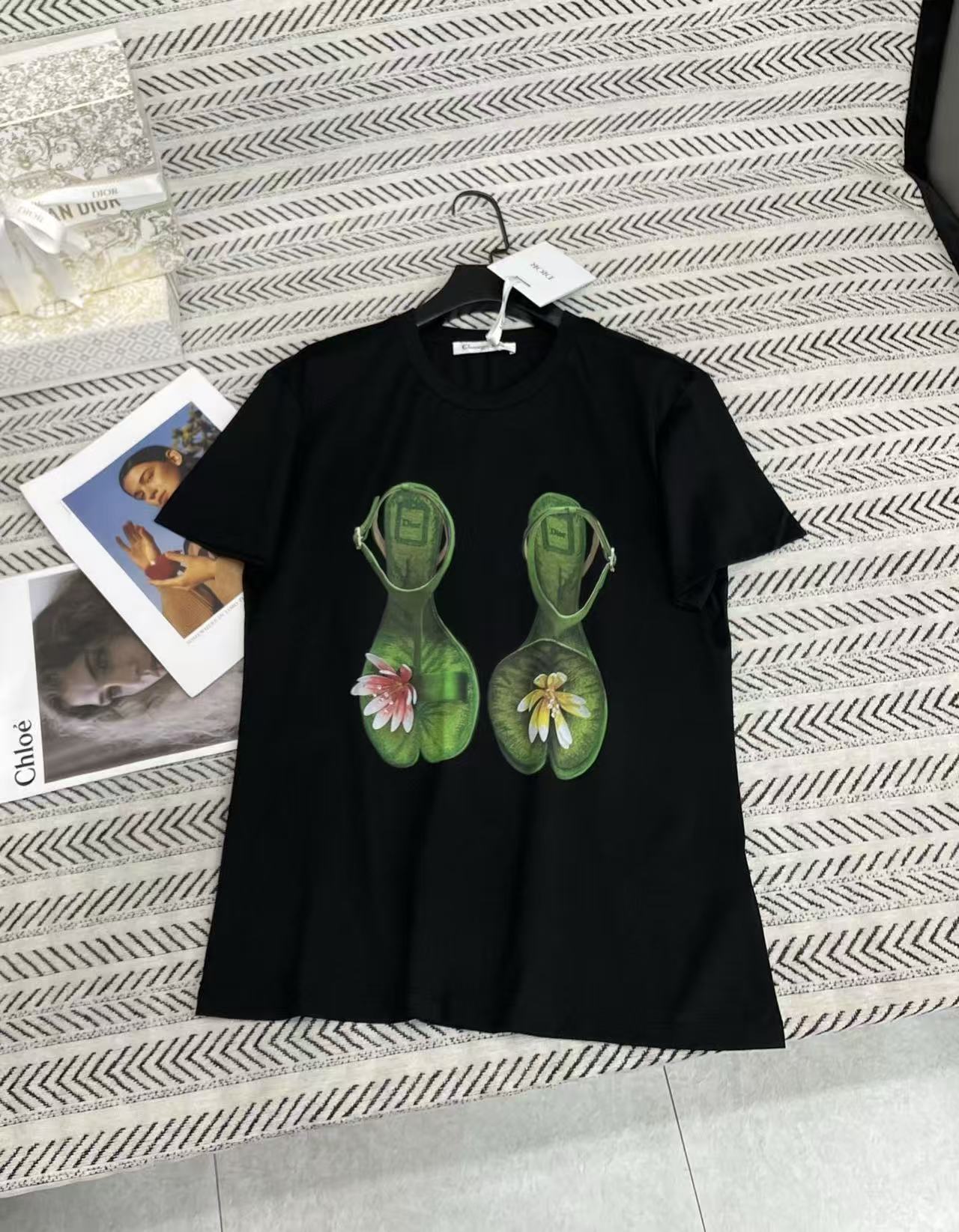 DI0R靴 Tシャツ【50％割引+送料無料】