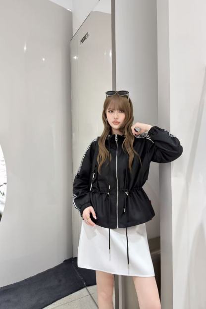 DIOR 高品質ドローストリング付きフードジャケット【50％割引+送料無料】
