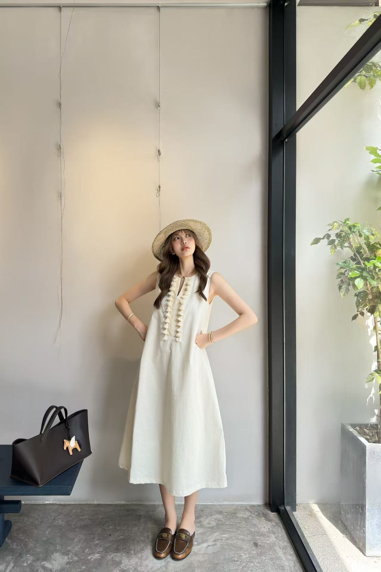 VALENTINO Vネック ベストドレス【50％割引+送料無料】