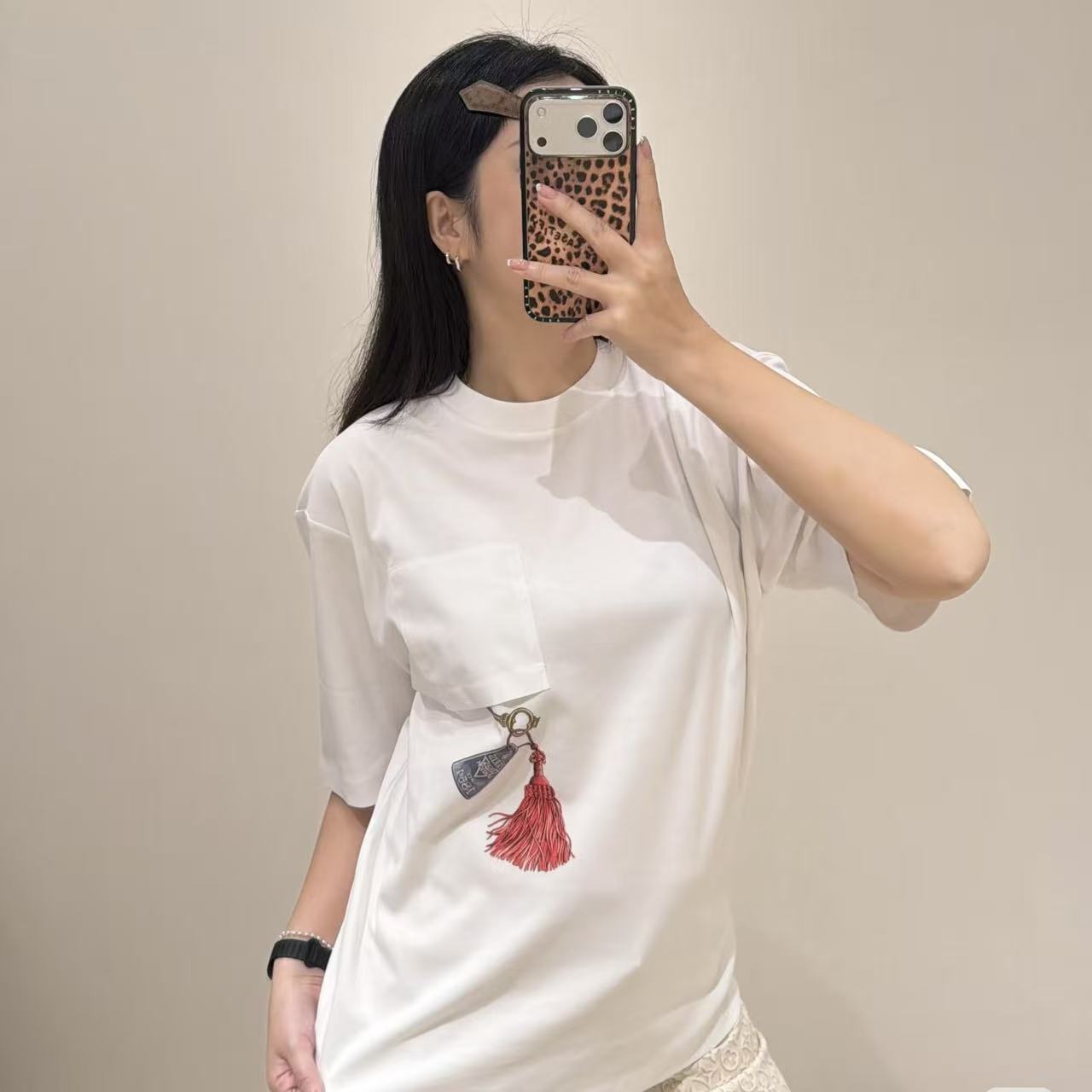 LV ミニマリスト ポケットTシャツ【50％割引+送料無料】