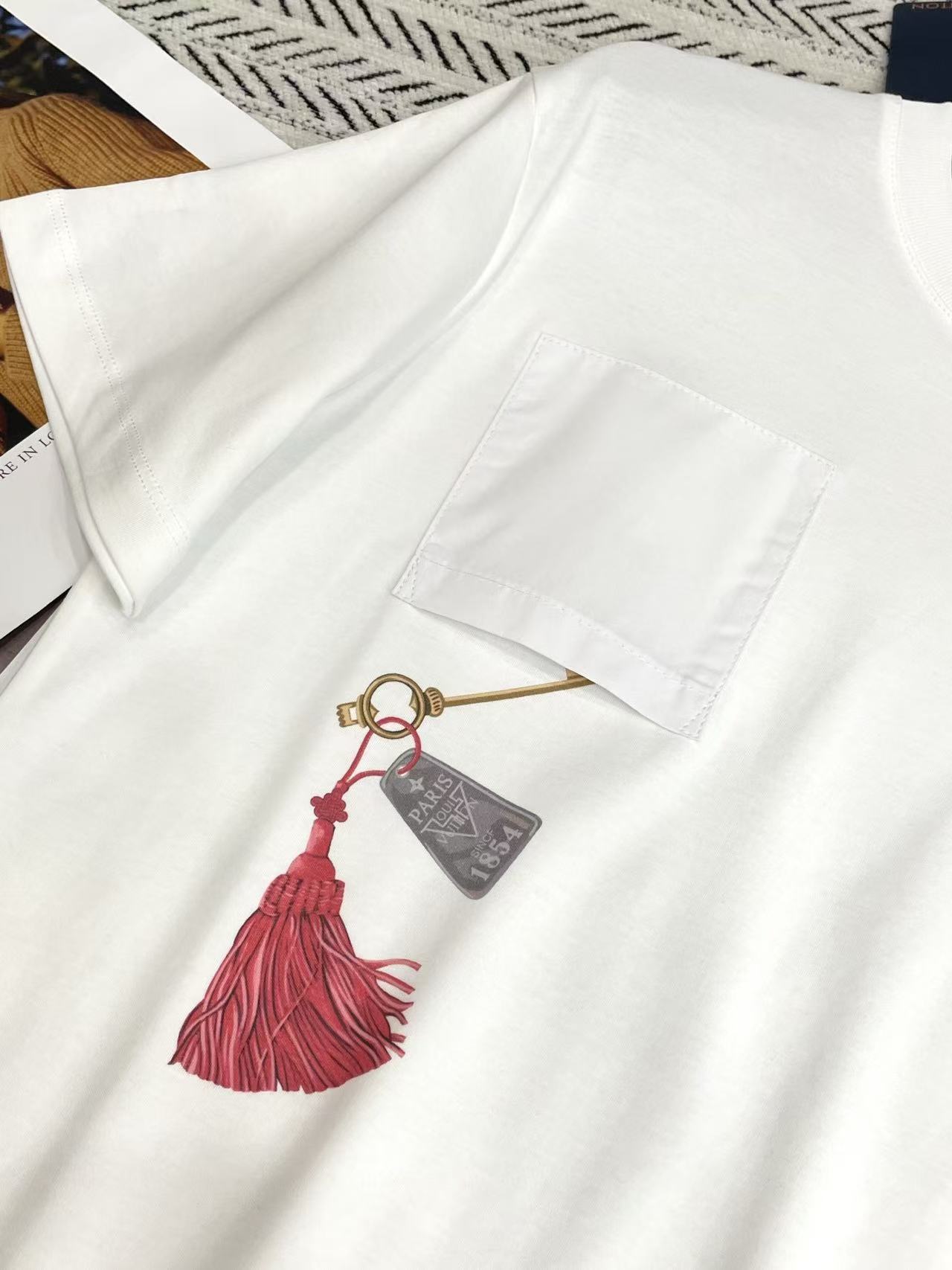 LV ミニマリスト ポケットTシャツ【50％割引+送料無料】