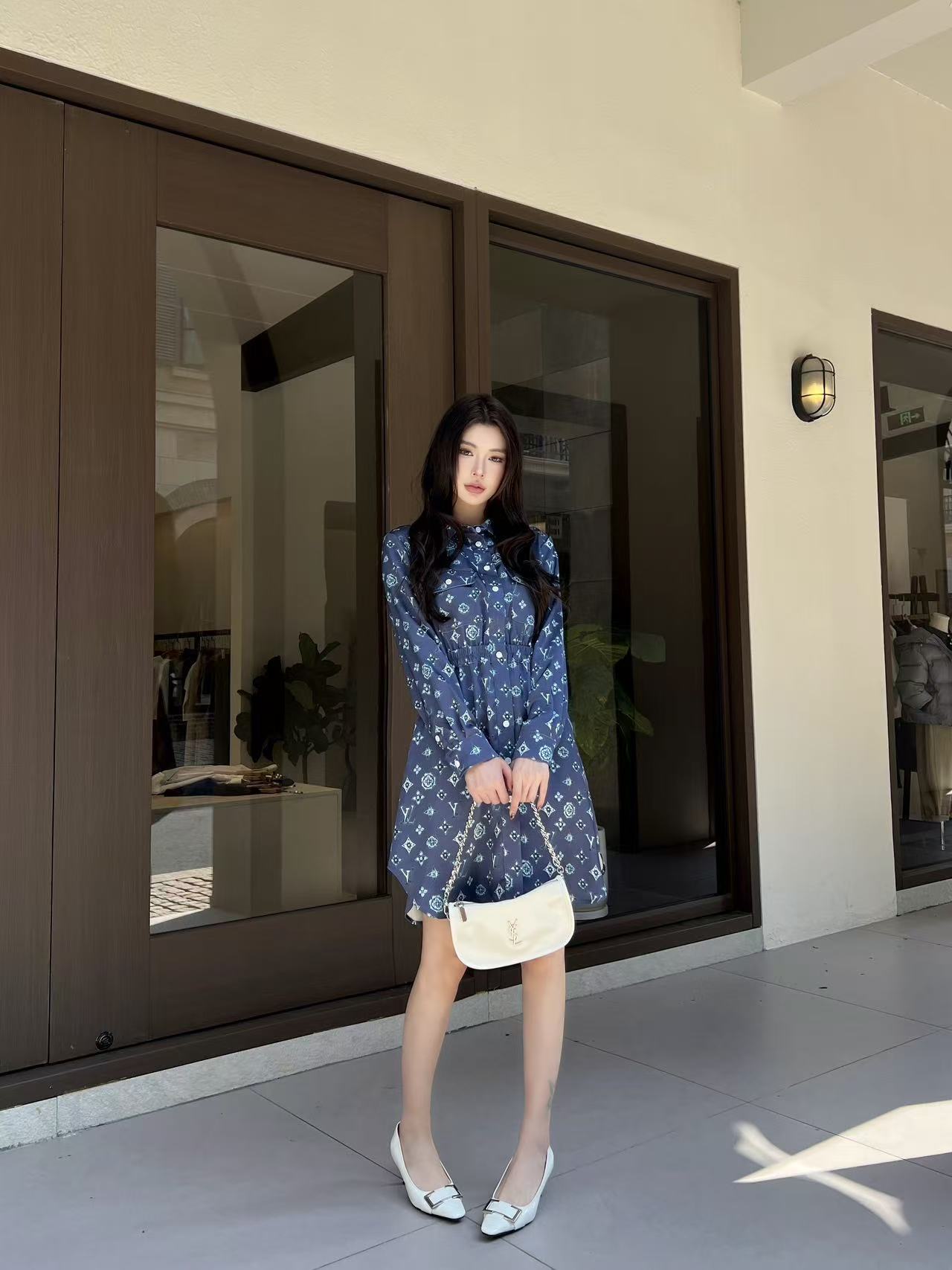 LV 四つ葉のクローバー柄ドレス【50％割引+送料無料】