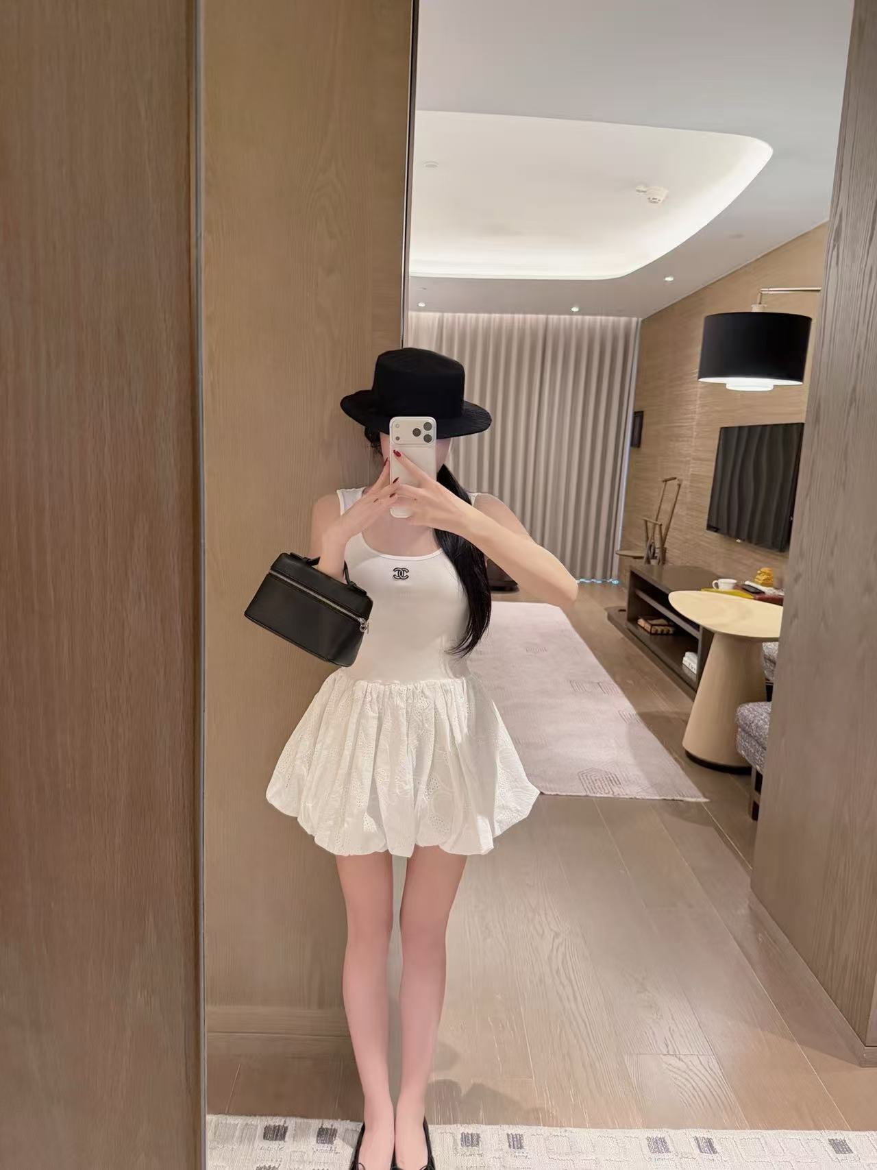 CHANE1 ダブルC ベストドレス【50％割引+送料無料】