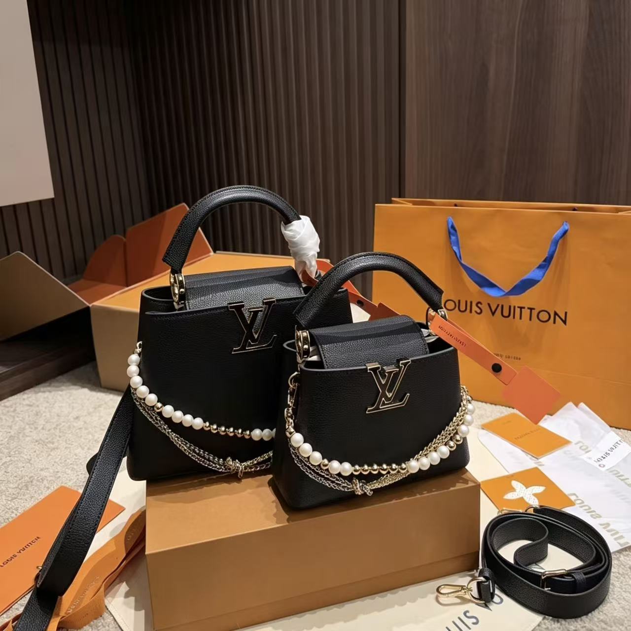 LV パールハンドバッグ【50％割引+送料無料】