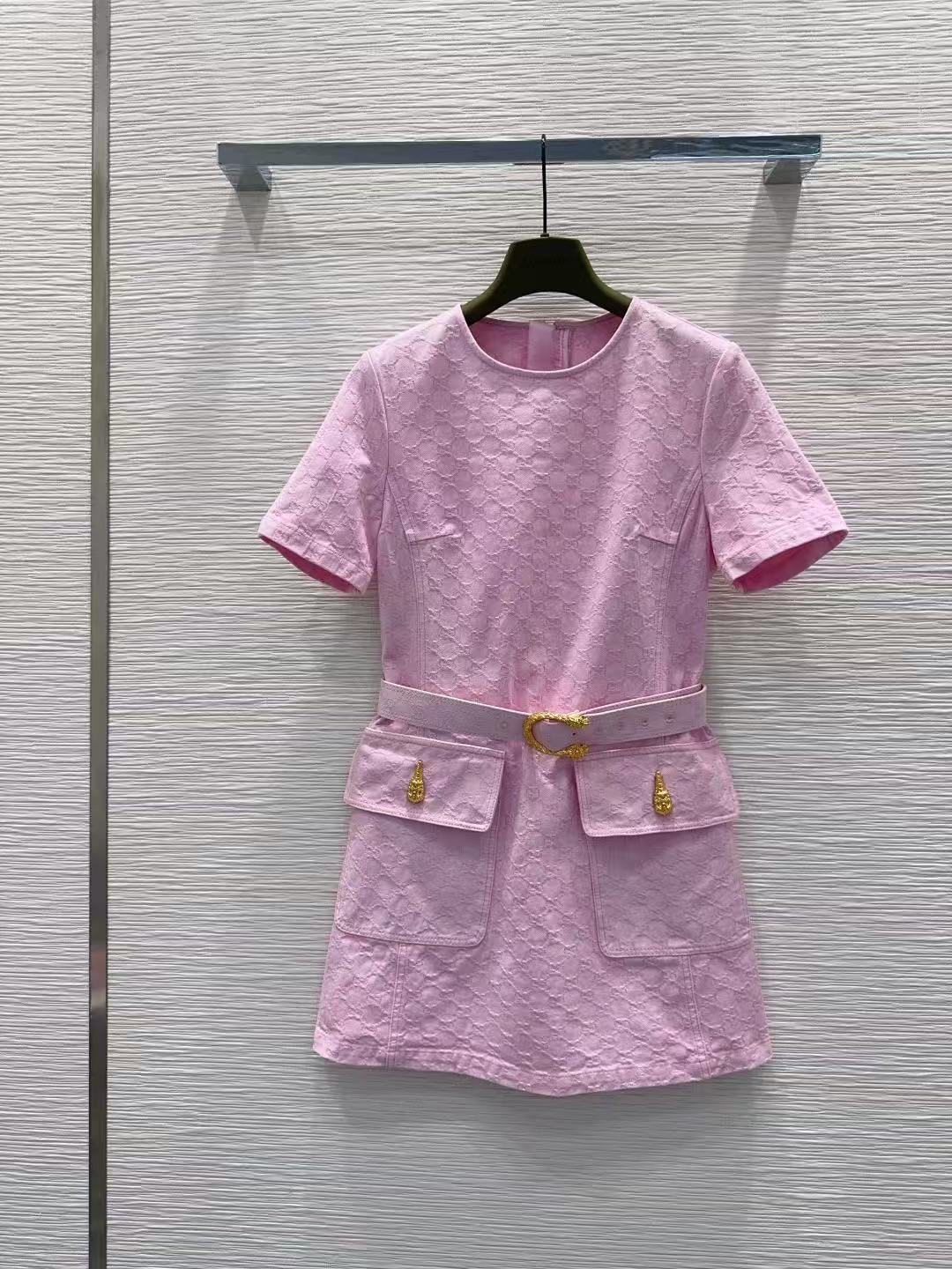 GUCCI ジャカードデニムドレス【50％割引+送料無料】