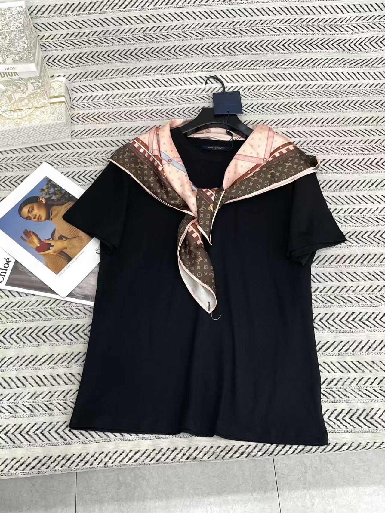 LV Tシャツ（スカーフ付き）【50％割引+送料無料】